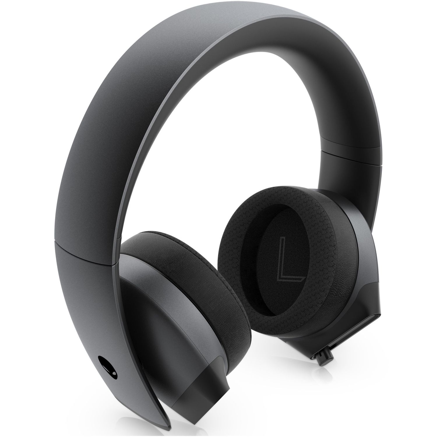 Casti gaming Alienware 510H, 71 Surround, Moon Grey fotografia produsului