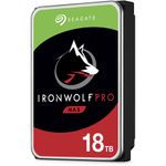 HDD Seagate IronWolf Pro 18TB, 7200RPM, 256MB cache, SATA-III fotografia produsului View 4 S