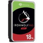 HDD Seagate IronWolf Pro 18TB, 7200RPM, 256MB cache, SATA-III fotografia produsului View 2 S