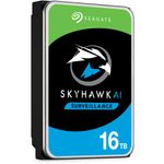HDD Seagate SkyHawk AI, 16TB, 256MB cache, SATA III fotografia produsului View 4 S