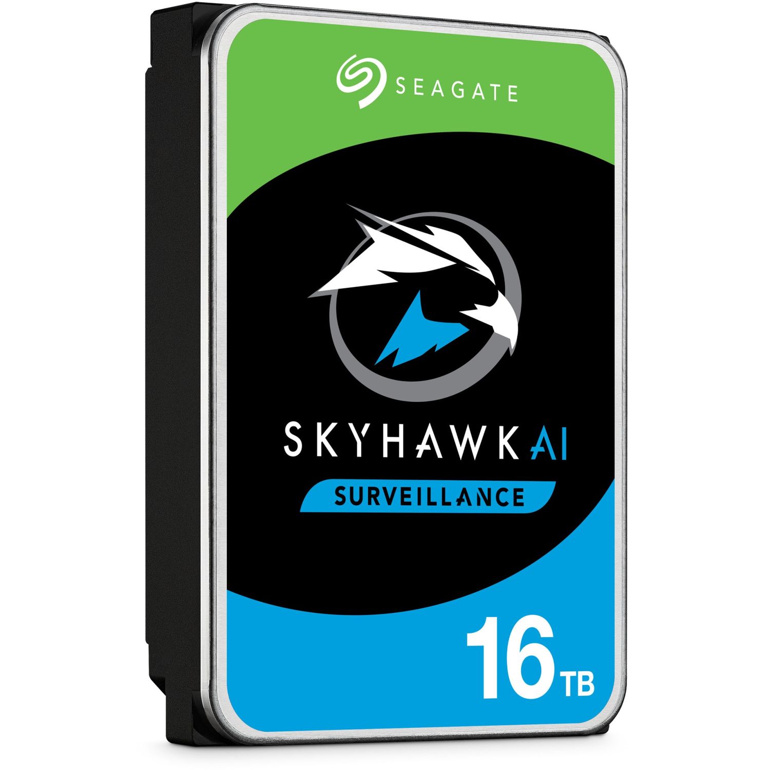 HDD Seagate SkyHawk AI, 16TB, 256MB cache, SATA III fotografia produsului View 4 L