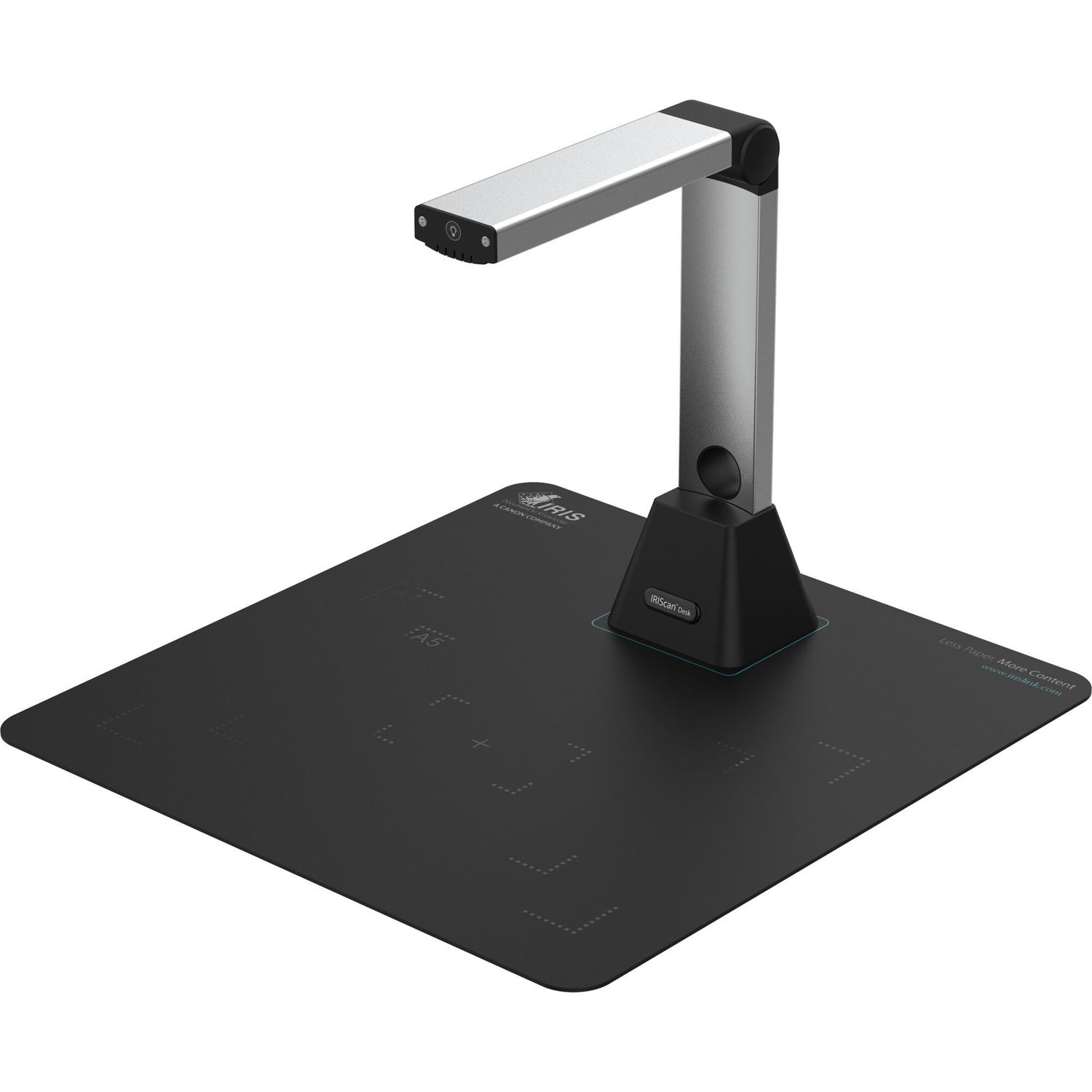 Scanner portabil A4 IRIScan Desk 5, Camera 8MP, 300dpi, Argintiu fotografia produsului