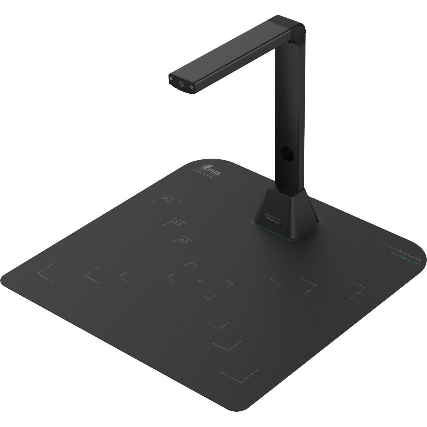 Scanner portabil A3 IRIScan Desk 5 Pro, Camera 12MP, 300dpi, Negru fotografia produsului