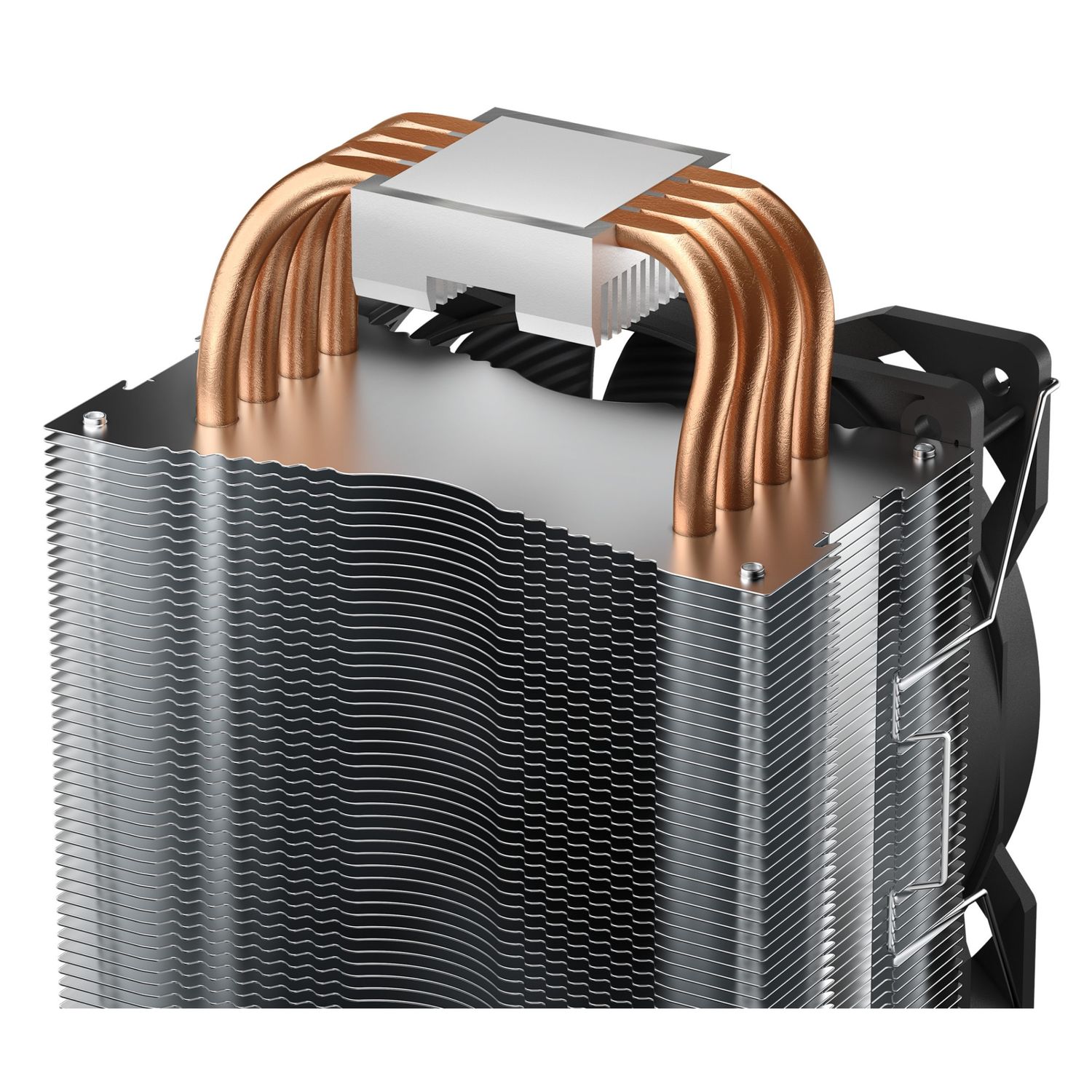 Cooler procesor Be quiet! Pure Rock 2 Silver, compatibil AMD/Intel fotografia produsului View 3 L