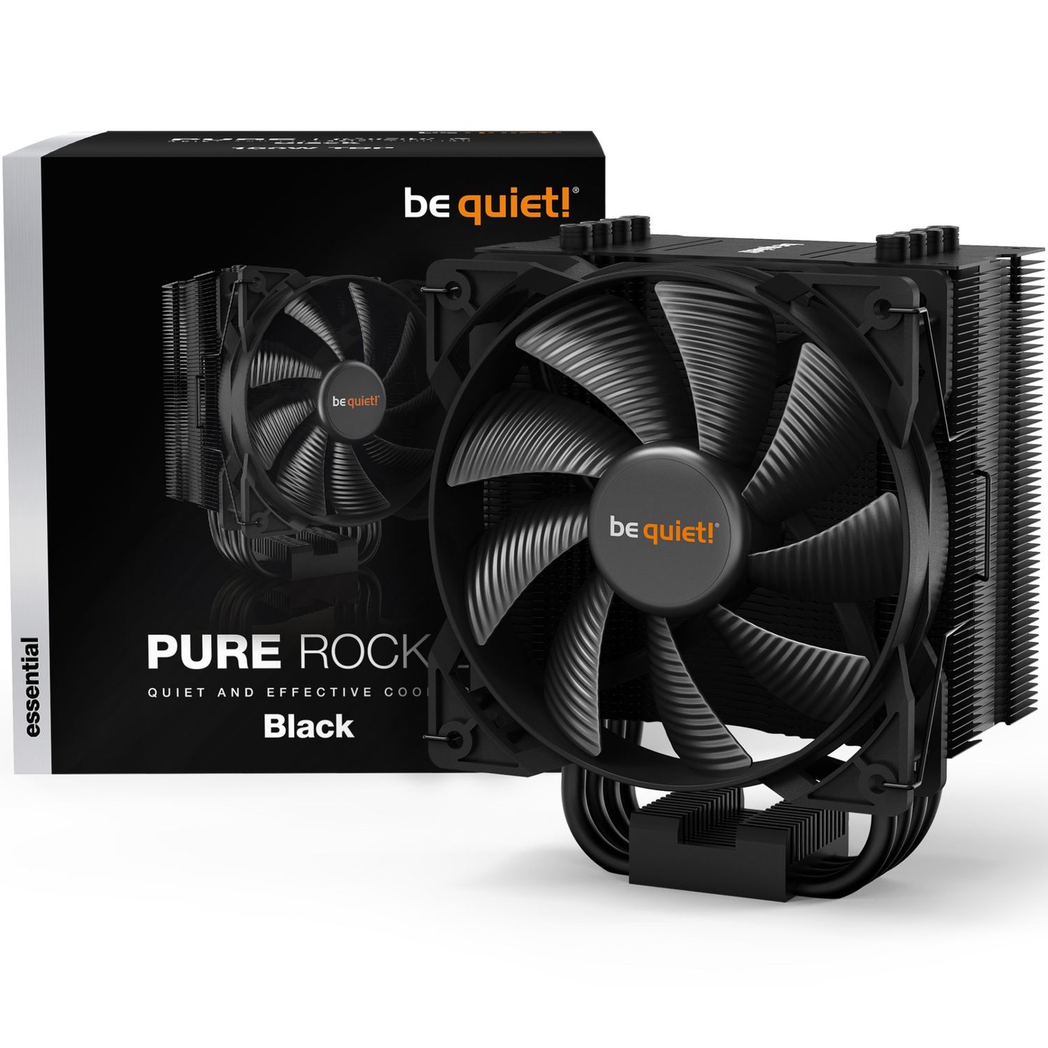 Cooler procesor Be quiet! Pure Rock 2 Black, compatibil AMD/Intel fotografia produsului View 5 L
