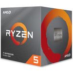 Procesor AMD Ryzen 5 3600X, 35MB, 44 GHz cu Wraith Spire cooler fotografia produsului View 2 S