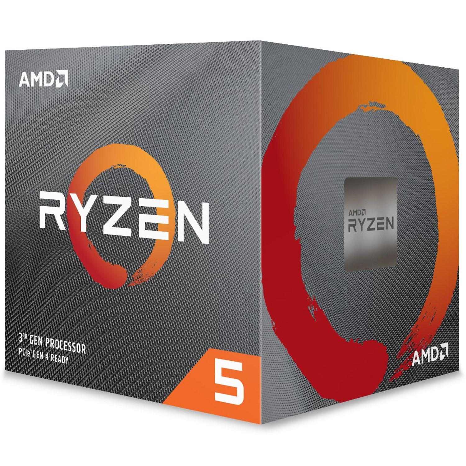 Procesor AMD Ryzen 5 3600X, 35MB, 44 GHz cu Wraith Spire cooler fotografia produsului View 2 L