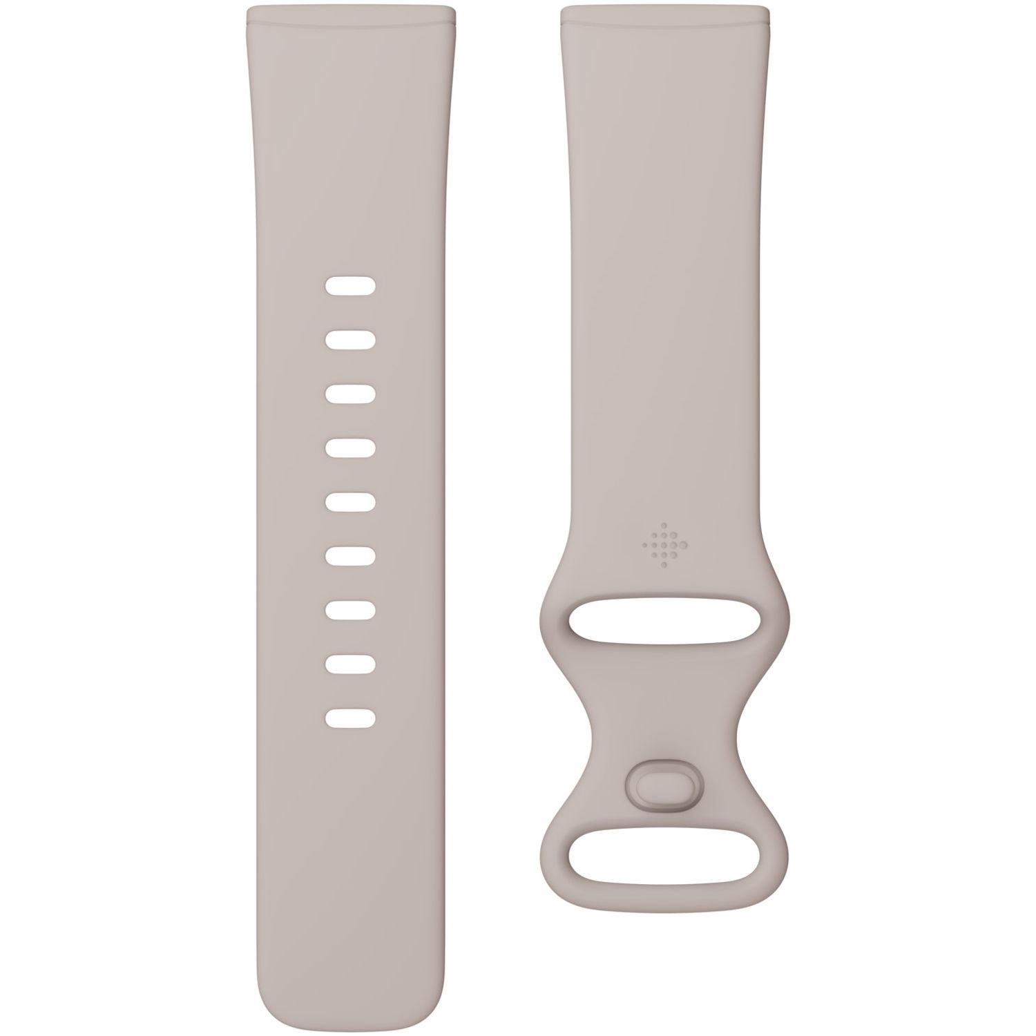 Smartwatch Fitbit Sense, Lunar White Soft Gold fotografia produsului View 8 L