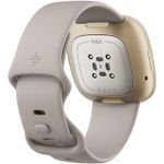 Smartwatch Fitbit Sense, Lunar White Soft Gold fotografia produsului View 6 S