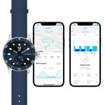 Smartwatch Withings Scanwatch, Horizon Special Edition, 43mm, Blue fotografia produsului View 5 S