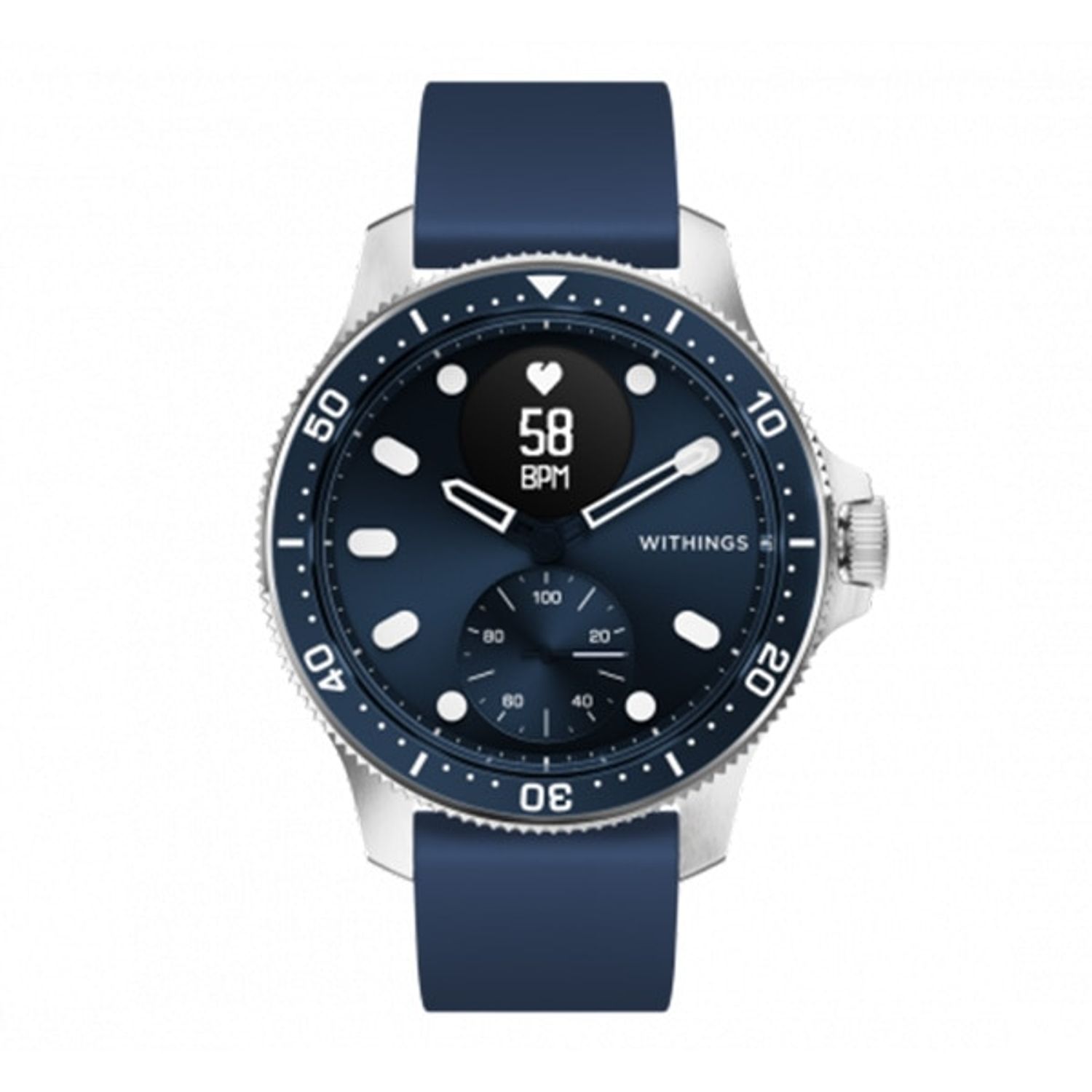 Smartwatch Withings Scanwatch, Horizon Special Edition, 43mm, Blue fotografia produsului View 2 L