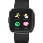 Smartwatch Fitbit Versa 2, NFC, Black/Carbon fotografia produsului View 2 S