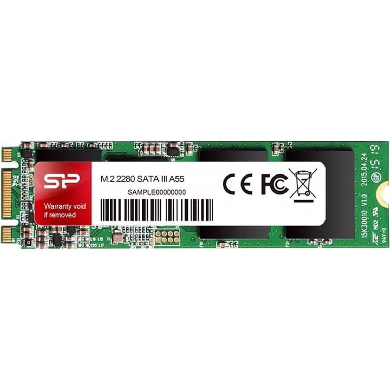 Solid-State Drive (SSD) Silicon Power A55, 1TB, SATA III, M2 fotografia produsului