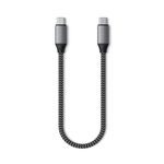 Cablu de incarcare Satechi USB-C / USB-C, 25cm fotografia produsului View 3 S