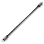 Cablu de incarcare USB-C to Lightning Satechi, 25cm, Gri spatial fotografia produsului View 5 S