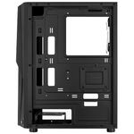 Carcasa Aerocool Mecha, Mid-Tower, fara sursa, ATX, Black fotografia produsului View 12 S