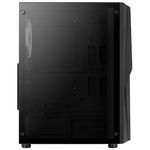 Carcasa Aerocool Mecha, Mid-Tower, fara sursa, ATX, Black fotografia produsului View 8 S