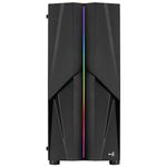 Carcasa Aerocool Mecha, Mid-Tower, fara sursa, ATX, Black fotografia produsului View 3 S