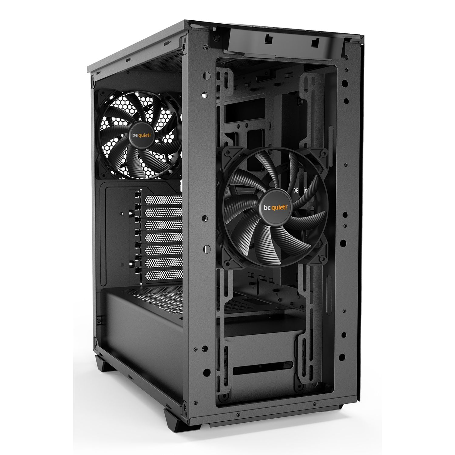 Carcasa Be quiet! Pure Base 500 Window, Mid-Tower, fara sursa, ATX, Black fotografia produsului View 3 L