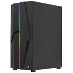Carcasa Aerocool Mecha, Mid-Tower, fara sursa, ATX, Black fotografia produsului View 4 S