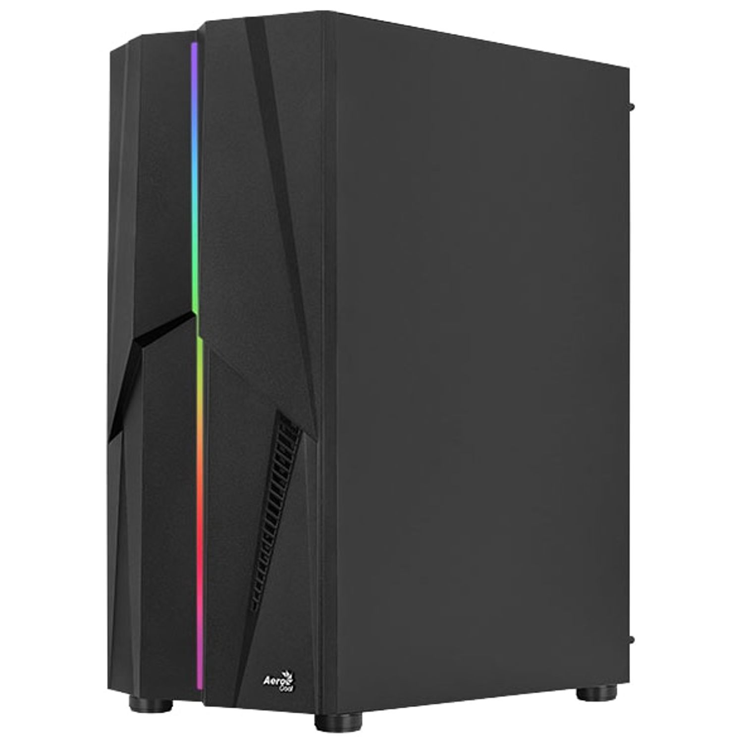 Carcasa Aerocool Mecha, Mid-Tower, fara sursa, ATX, Black fotografia produsului View 4 L