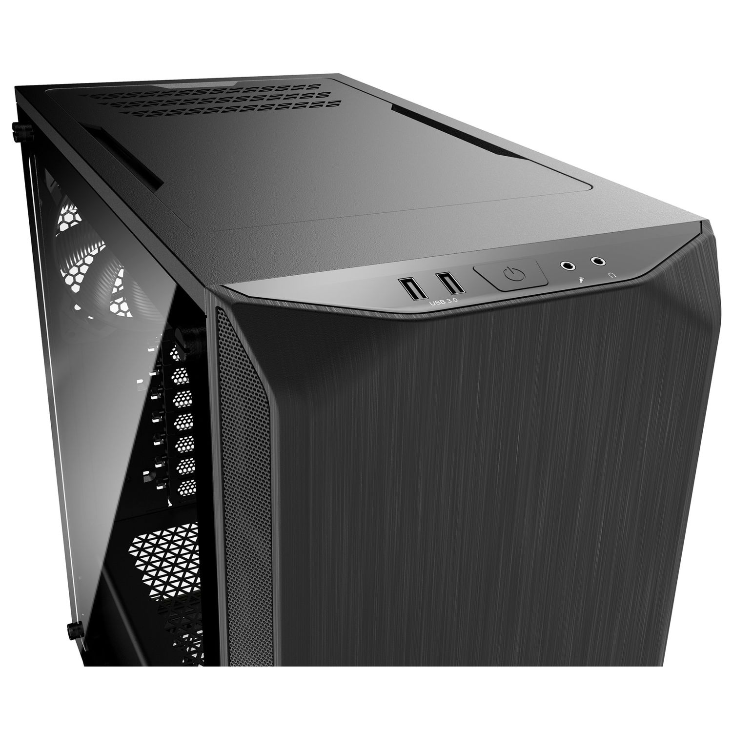 Carcasa Be quiet! Pure Base 500 Window, Mid-Tower, fara sursa, ATX, Black fotografia produsului View 2 L