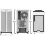 Carcasa Be quiet! Pure Base 500DX, Mid-Tower, fara sursa, ATX, White fotografia produsului View 7 S