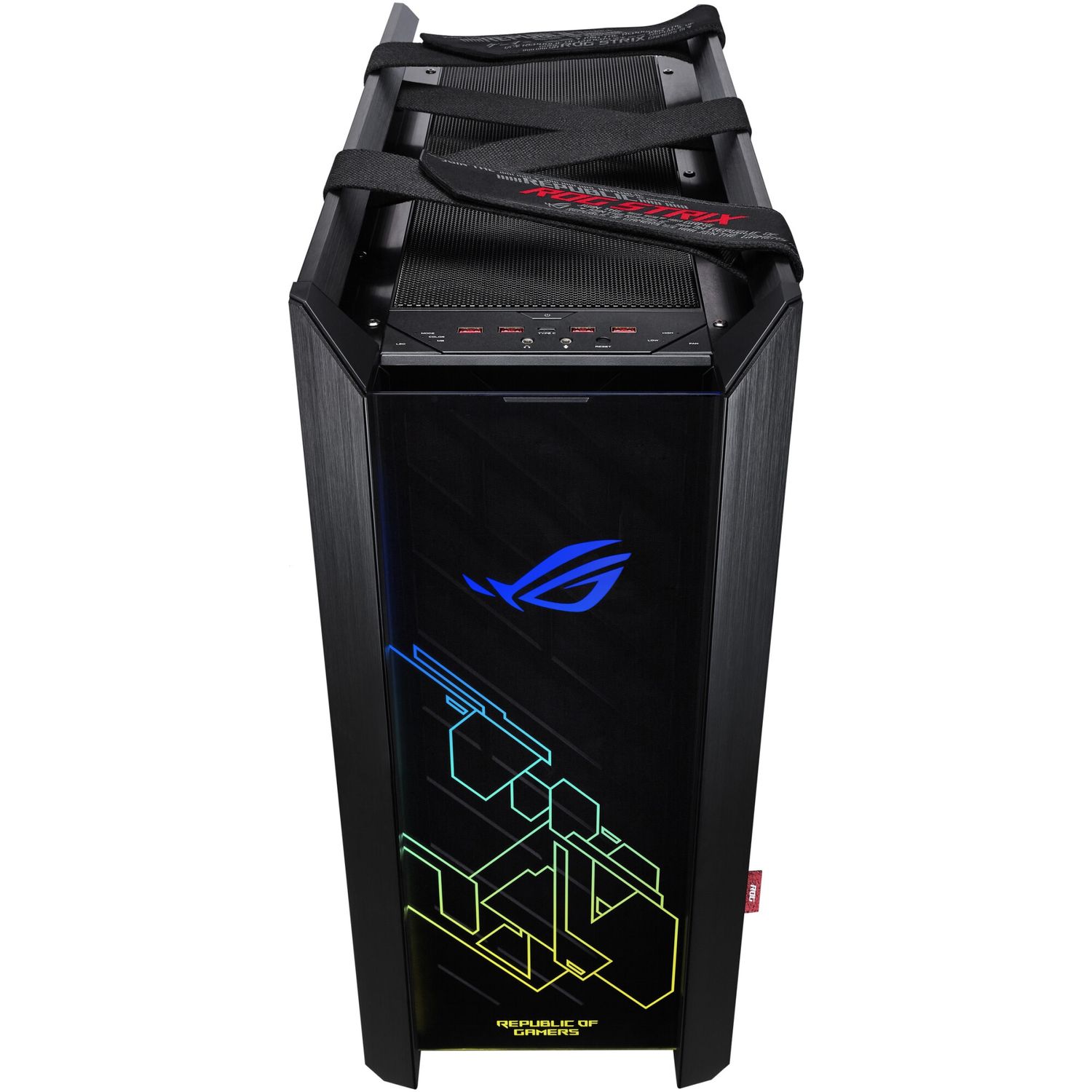 Carcasa Asus ROG Strix Helios, Mid-Tower, fara sursa, E-ATX, Black fotografia produsului View 10 L