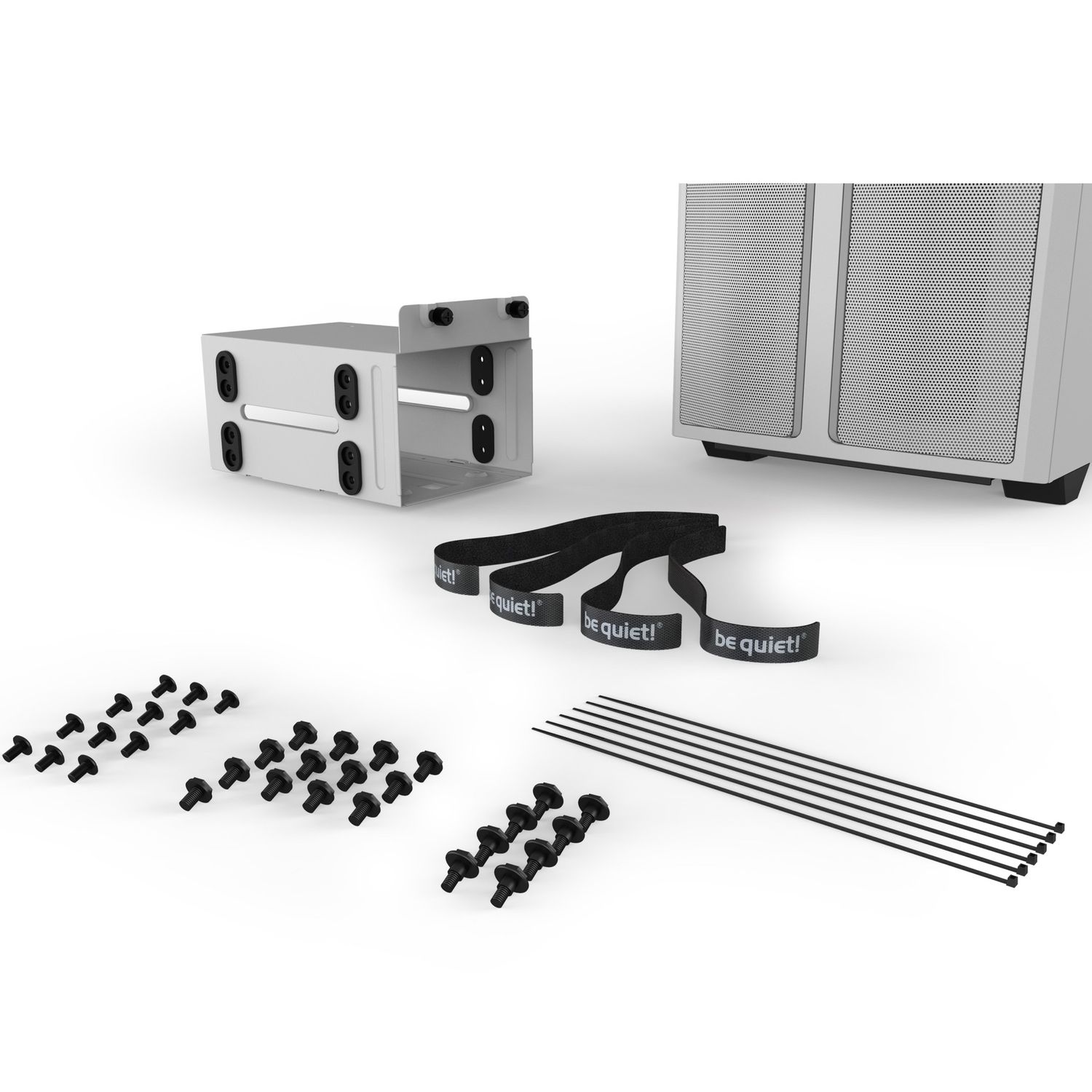 Carcasa Be quiet! Pure Base 500DX, Mid-Tower, fara sursa, ATX, White fotografia produsului View 8 L