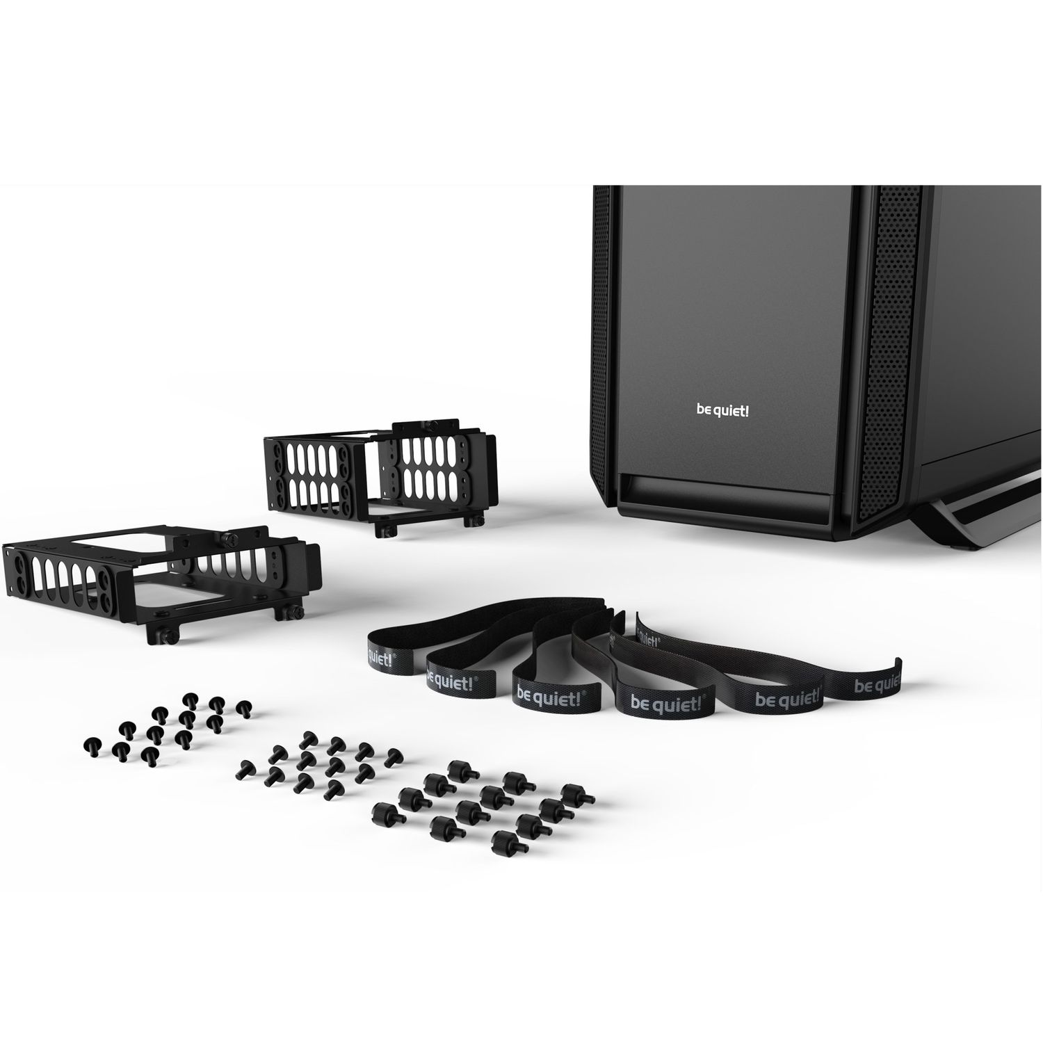 Carcasa Be quiet! Silent Base 802 Window, Mid-Tower, fara sursa, E-ATX, Black fotografia produsului View 10 L