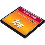 Card de memorie Transcend Compact Flash 1GB, 133X fotografia produsului View 3 S