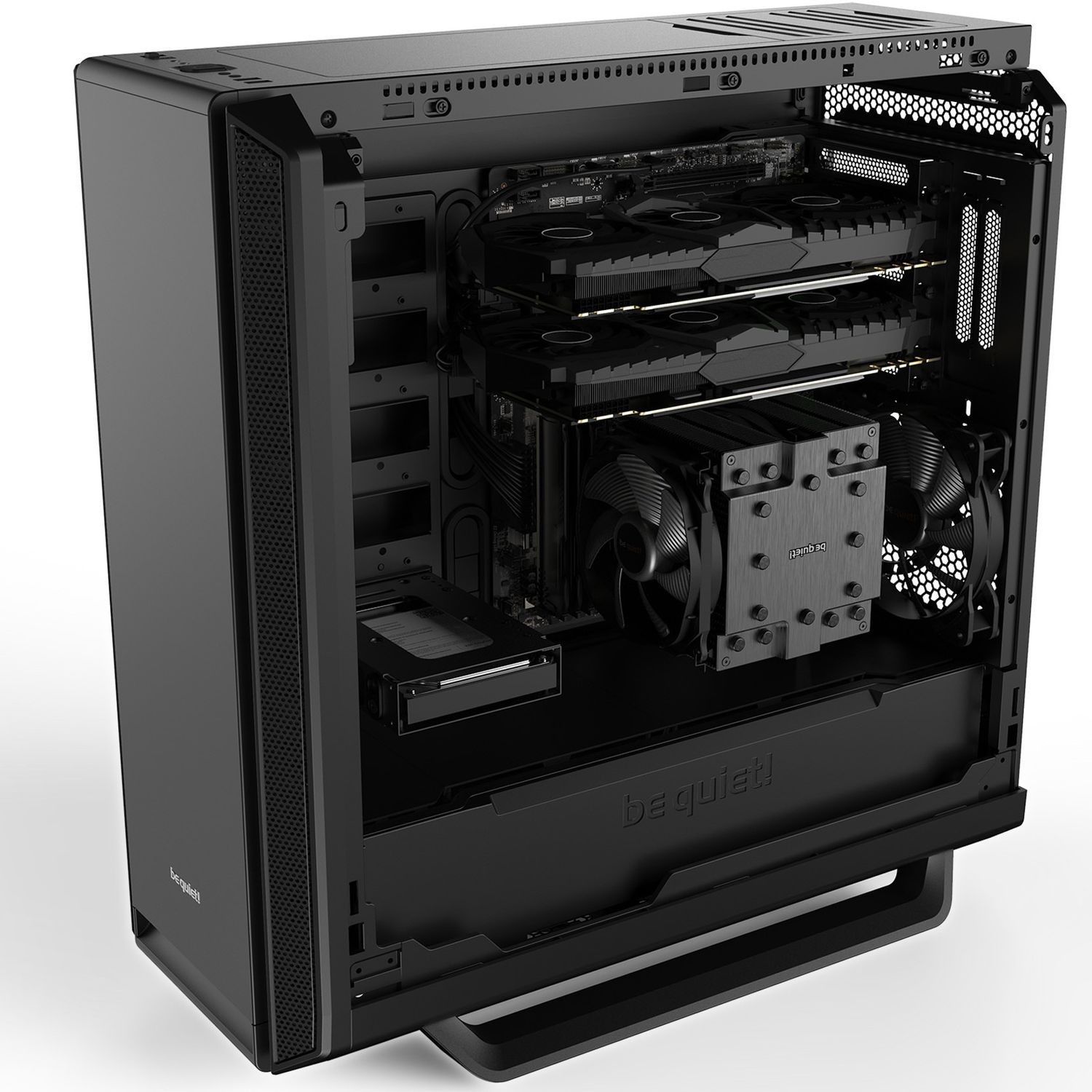 Carcasa Be quiet! Silent Base 802, Mid-Tower, fara sursa, E-ATX, Black fotografia produsului View 8 L