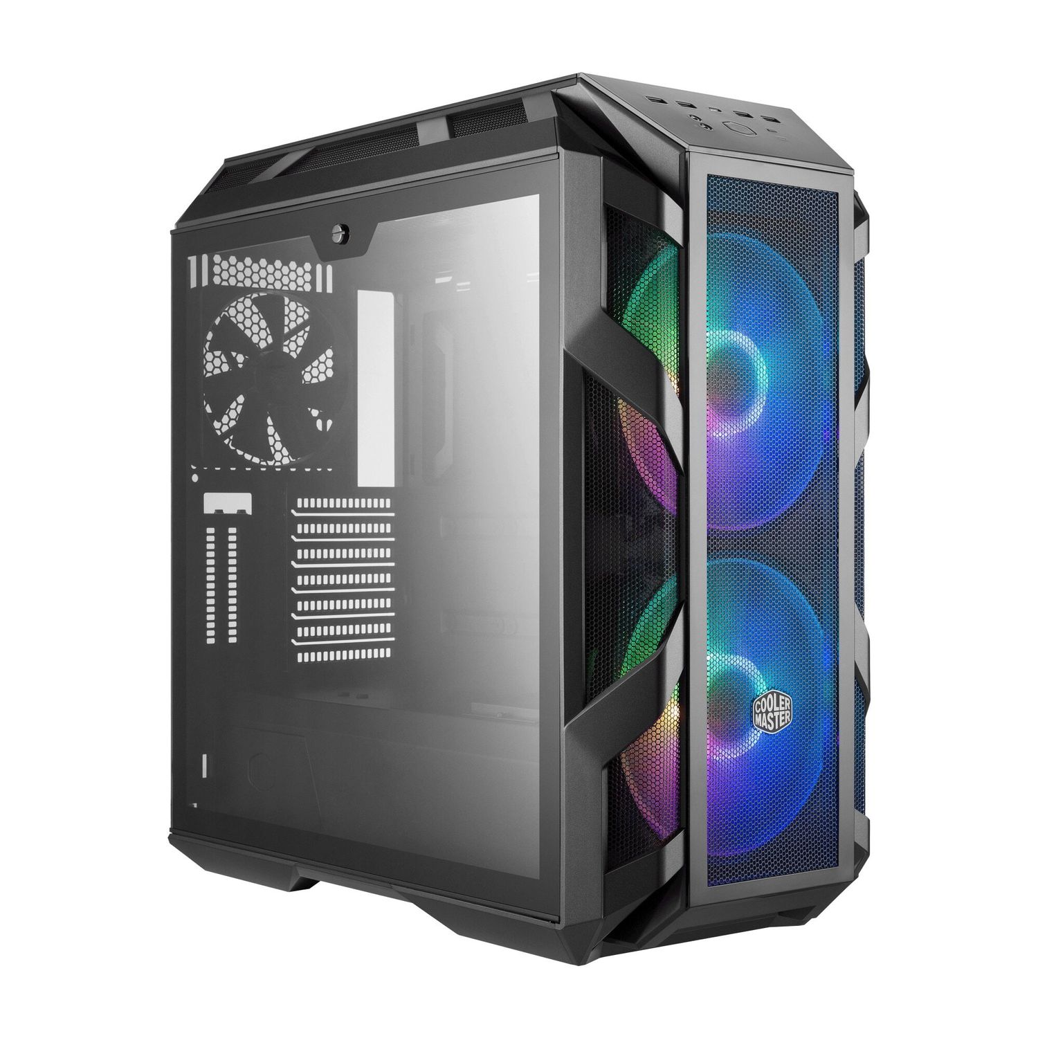 Carcasa Cooler Master Mastercase H500M, Middle Tower, fara sursa, E-ATX, Iron Grey fotografia produsului