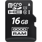 Card de memorie Goodram M1AA MicroSDHC 16GB, Clasa 10 UHS-I + Adaptor fotografia produsului View 2 S