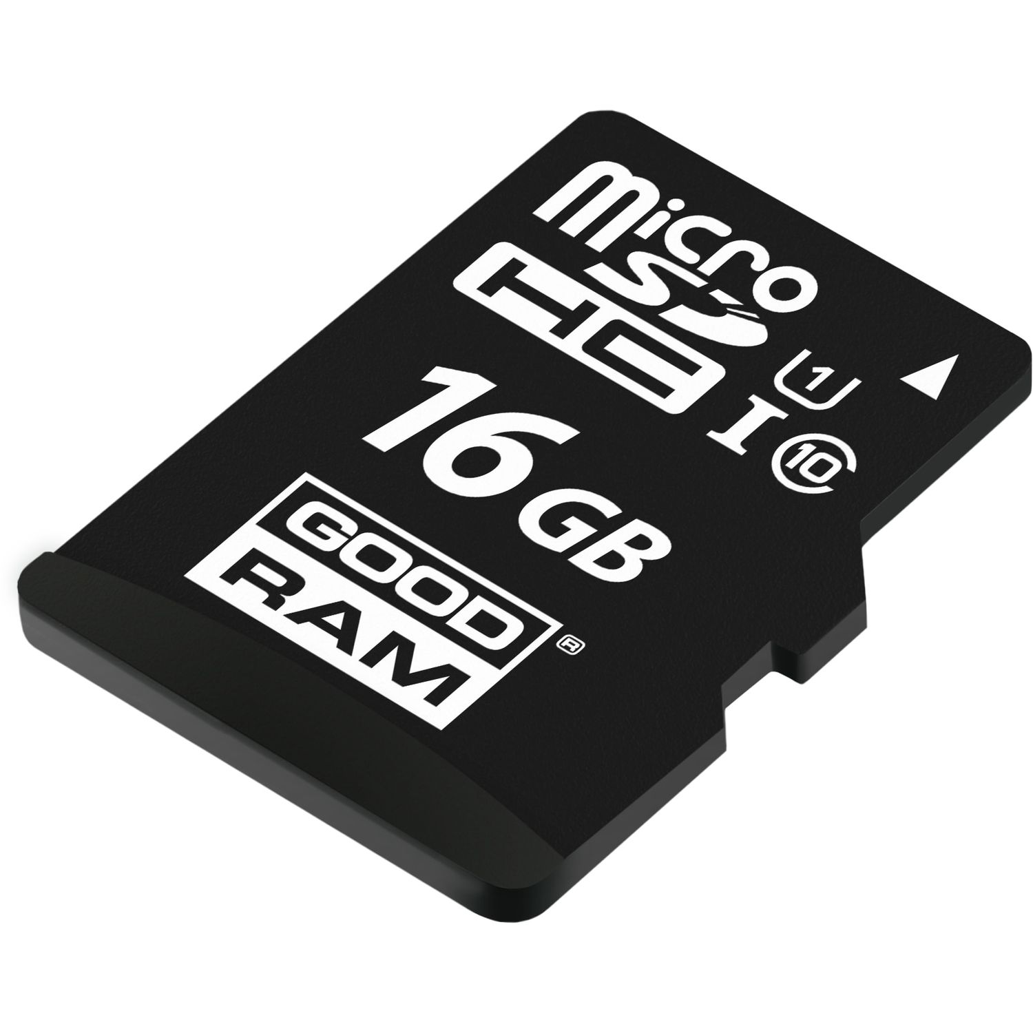 Card de memorie Goodram M1AA MicroSDHC 16GB, Clasa 10 UHS-I + Adaptor fotografia produsului View 3 L