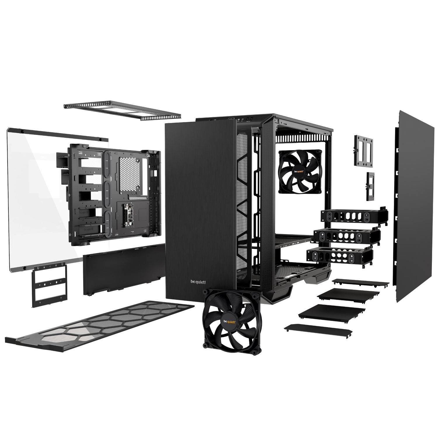 Carcasa Be quiet! Dark Base 700, Mid-Tower, fara sursa, E-ATX, Black fotografia produsului View 6 L