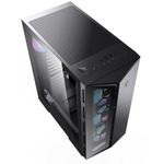 Carcasa MSI MPG GUNGNIR 110R ARGB, Mid-Tower, fara sursa, ATX, Black fotografia produsului View 2 S