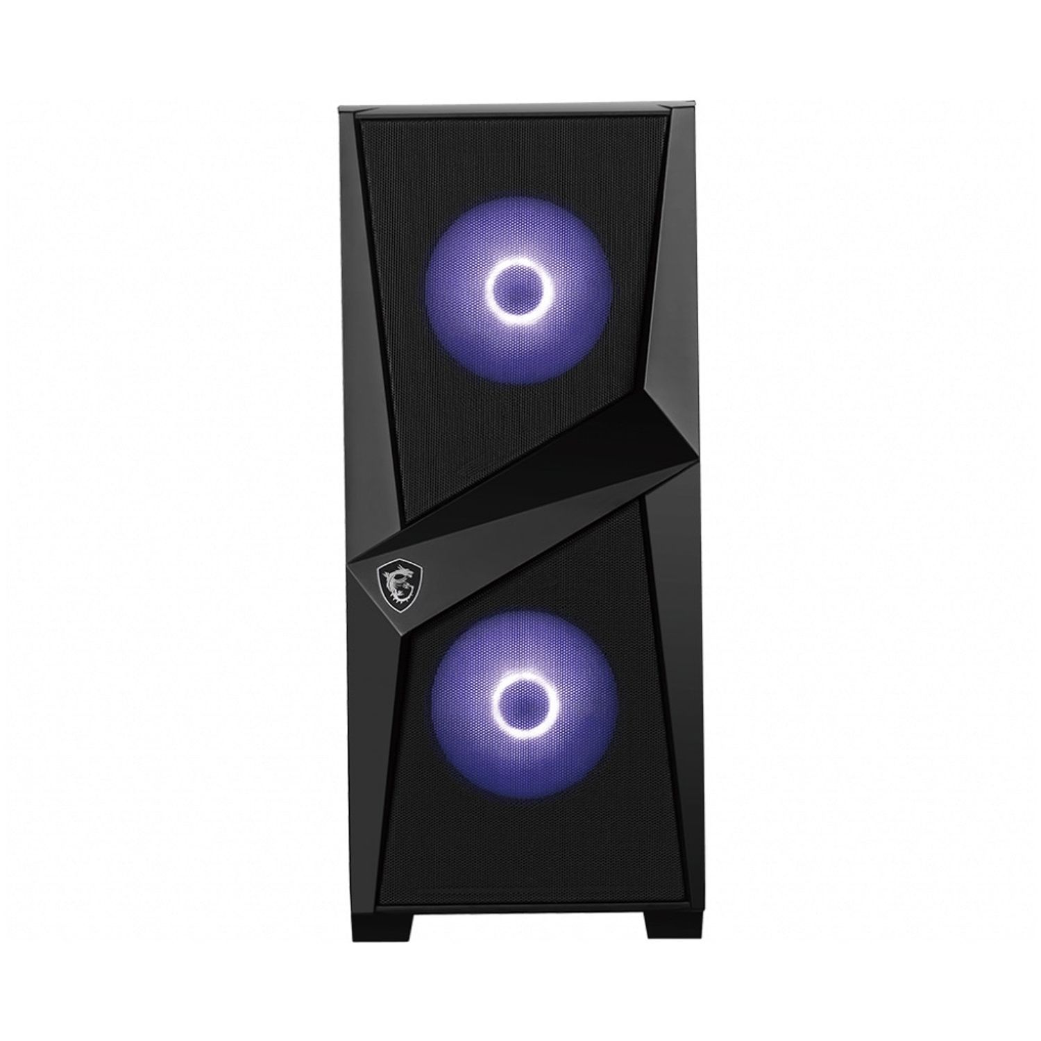 Carcasa MSI MAG FORGE 100M, Mid-Tower, fara sursa, ATX, Black fotografia produsului View 2 L