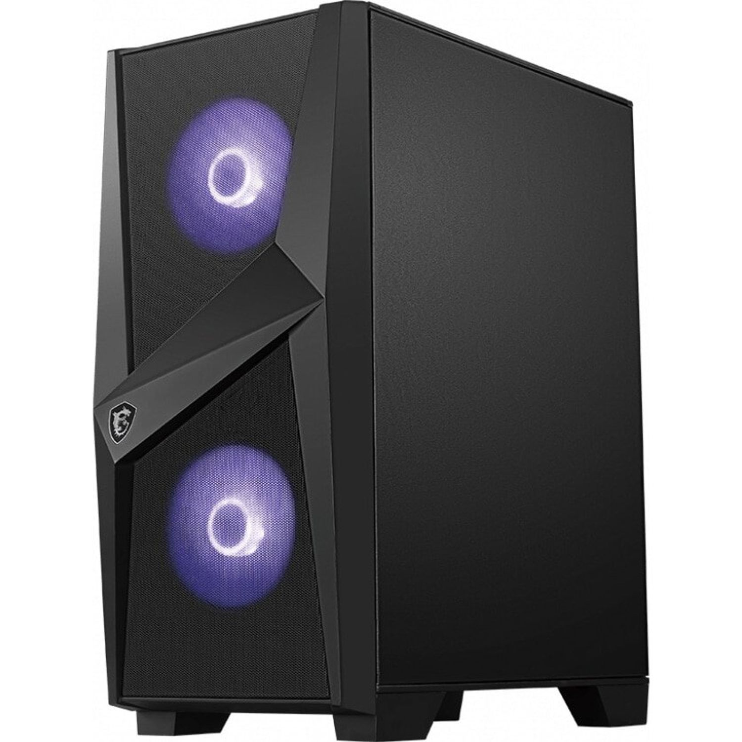 Carcasa MSI MAG FORGE 100M, Mid-Tower, fara sursa, ATX, Black fotografia produsului