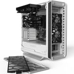 Carcasa Be quiet! Silent Base 802 Window, Mid-Tower, fara sursa, E-ATX, White fotografia produsului View 4 S