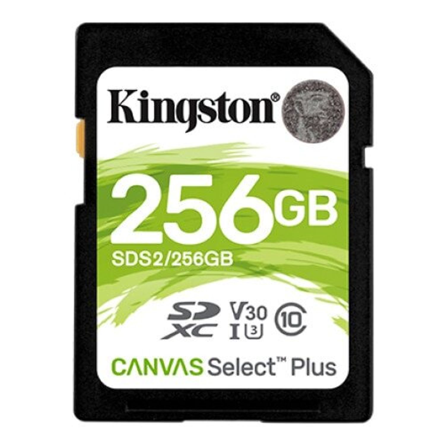 Card de memorie Kingston Canvas Select Plus SD Card, 256GB, Class 10, UHS-I fotografia produsului