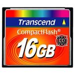 Card de memorie Transcend Compact Flash 16GB, 133X fotografia produsului