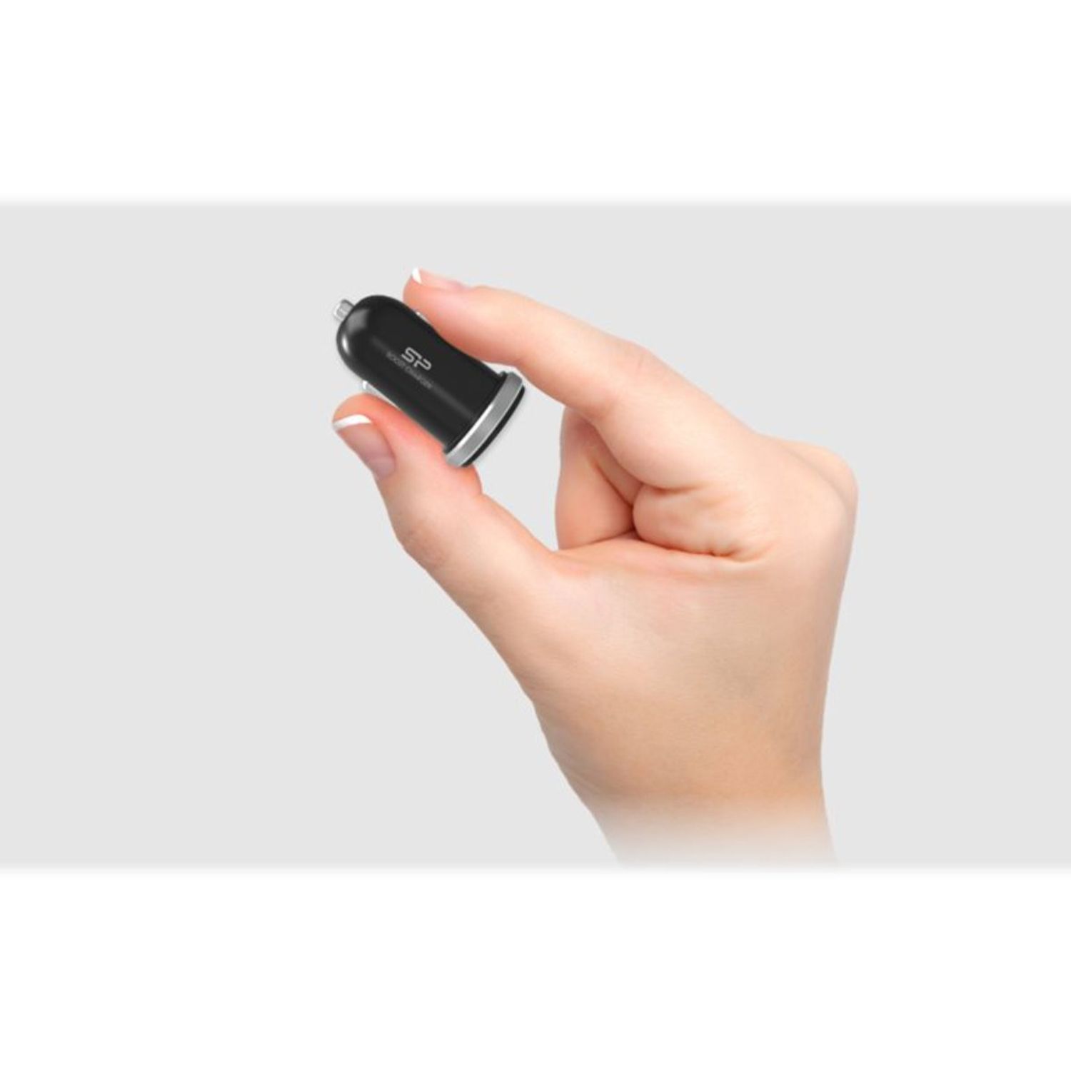 Incarcator auto 2 x USB, 21A, 105W, Silicon Power Boost Link, negru fotografia produsului View 5 L