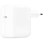Incarcator retea Apple MY1W2ZM/A, 30W, Type-C, Alb fotografia produsului