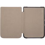 Husa protectie PocketBook PU seria Shell, Gri fotografia produsului View 2 S