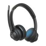 Casti wireless cu microfon, Jlab, Go Work, Over-the-Ear, MultiPoint, Raza 9m, Culoare Neagra fotografia produsului View 2 S