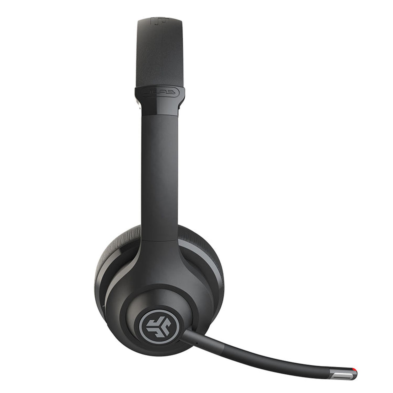 Casti wireless cu microfon, Jlab, Go Work, Over-the-Ear, MultiPoint, Raza 9m, Culoare Neagra fotografia produsului View 4 L