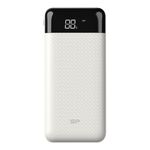 Acumulator extern Silicon Power , 10000 mAH, Lithium polymer, microUSB, cablu USB tip C, alb fotografia produsului