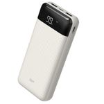Acumulator extern Silicon Power , 10000 mAH, Lithium polymer, microUSB, cablu USB tip C, alb fotografia produsului View 2 S