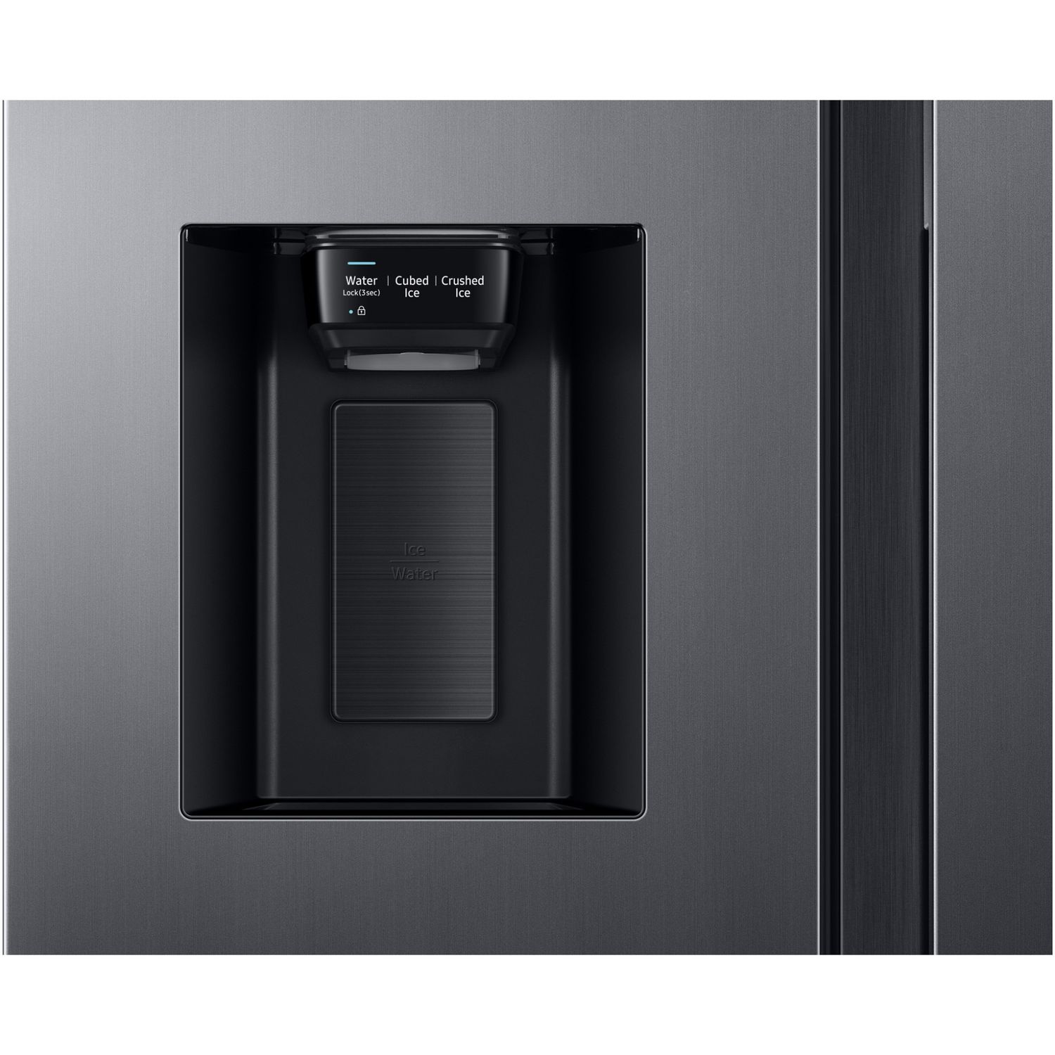 Frigider side by side Samsung RS68A8520S9/EF, 609 l, Clasa F, Full No Frost, Twin Cooling Plus, Dozator apa, Inox fotografia produsului View 8 L